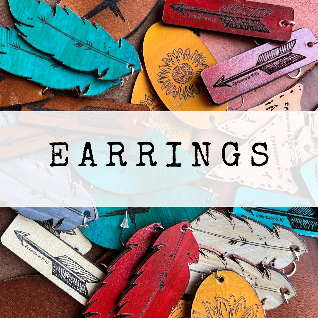 2024 Leather Earrings Collection